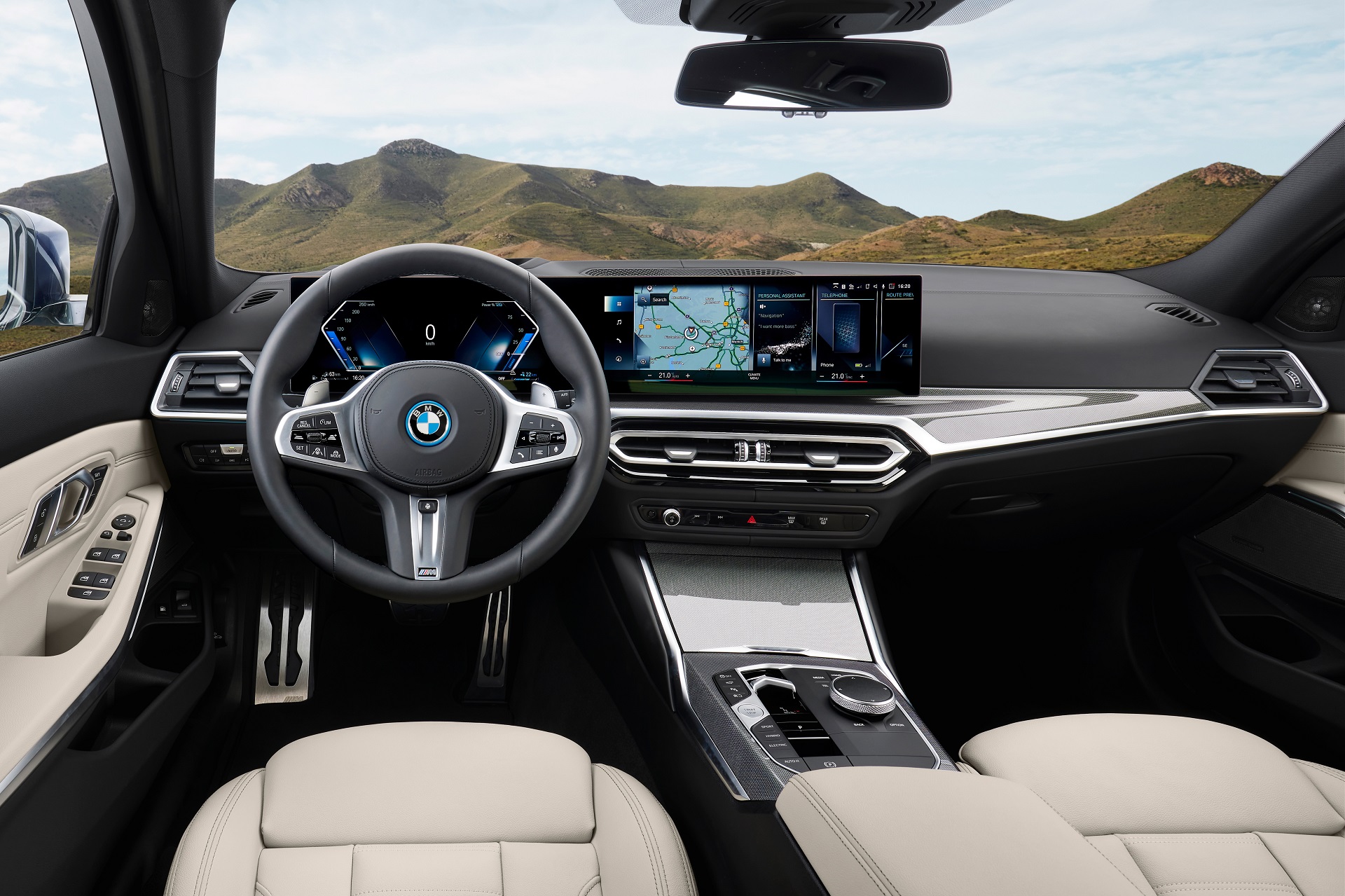 Download 2023 BMW 3-Series Touring - Interior, Cockpit HD Wallpaper 1920x1279 #30
