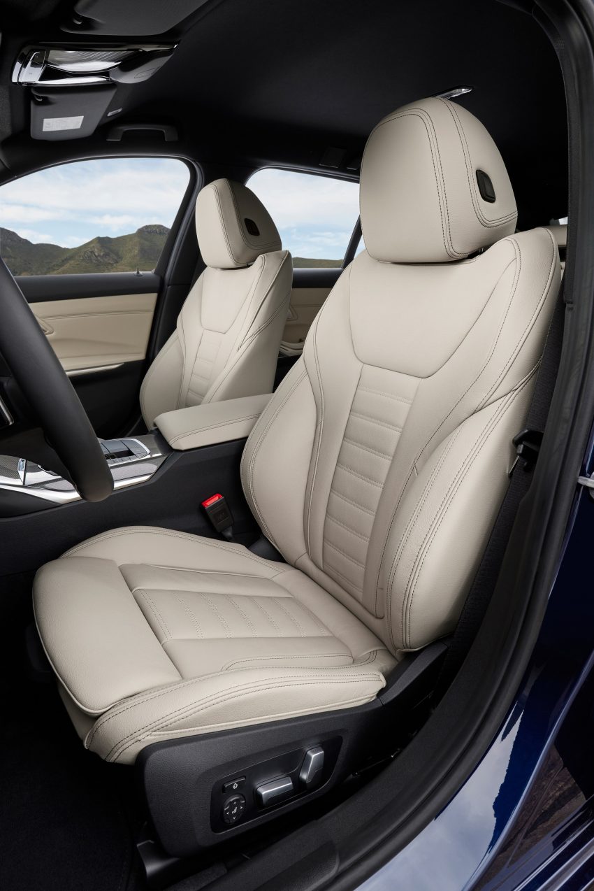 2023 BMW 3-Series Touring - Interior, Front Seats Phone Wallpaper 850x1274 #33