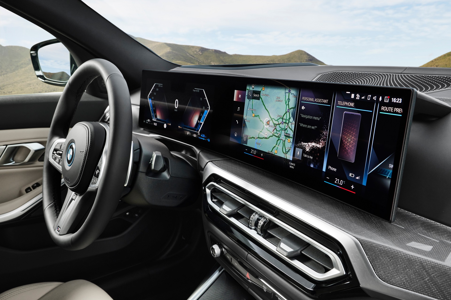 Download 2023 BMW 3-Series Touring - Interior HD Wallpaper 1920x1280 #28