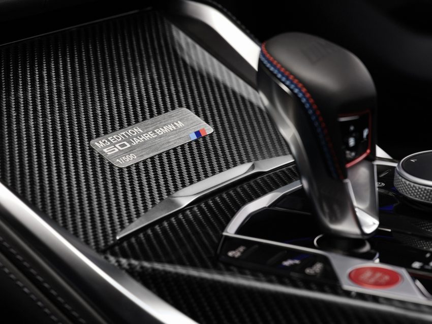 2023 BMW M3 50 Jahre BMW M Edition - Interior, Detail Wallpaper 850x638 #14