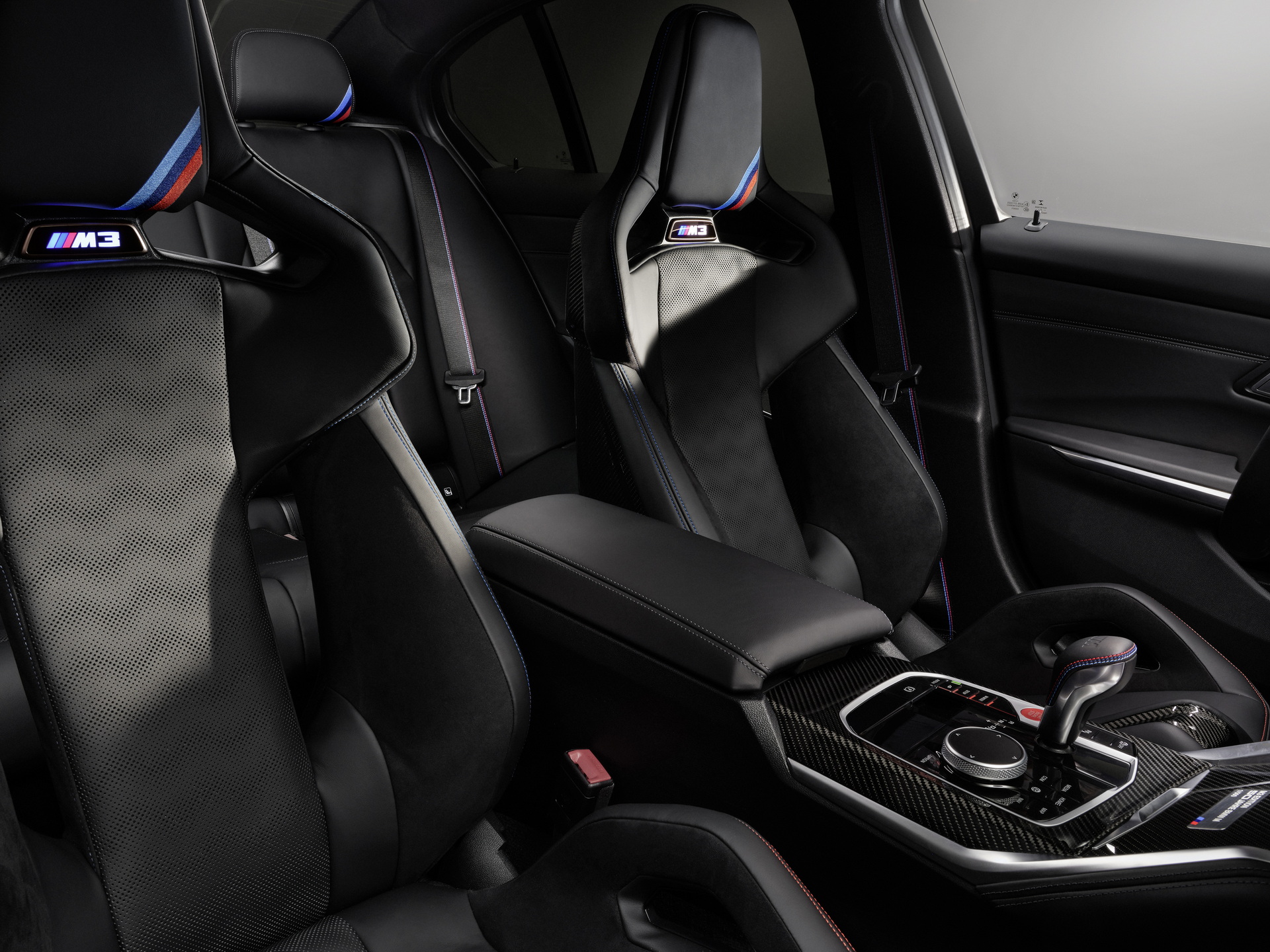 Download 2023 BMW M3 50 Jahre BMW M Edition - Interior, Front Seats HD Wallpaper 1920x1440 #15