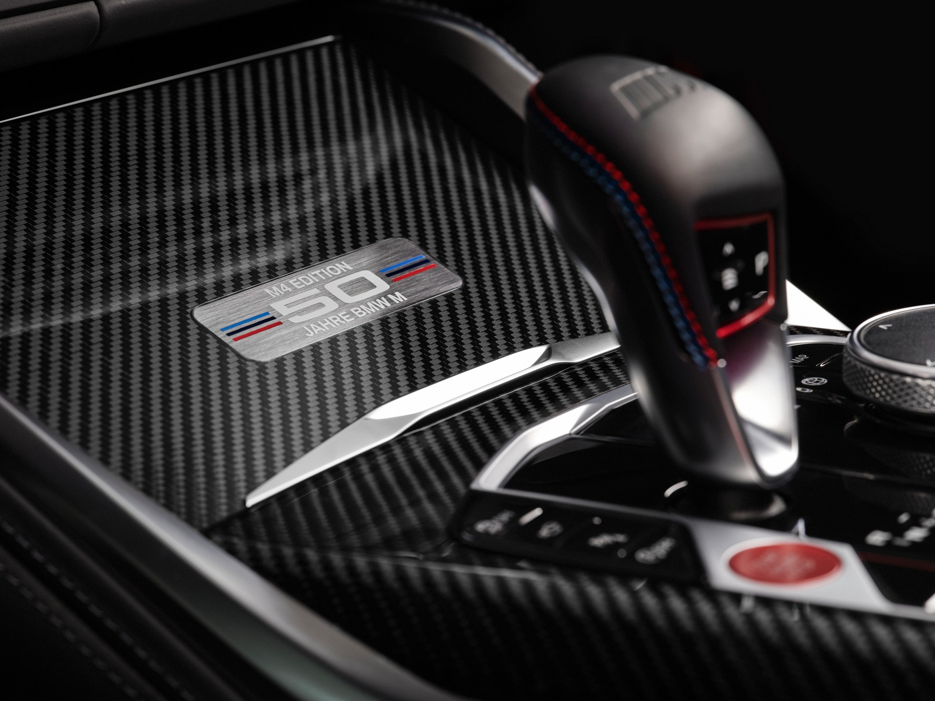 Download 2023 BMW M4 50 Jahre BMW M Edition - Interior, Detail HD Wallpaper 1920x1440 #12