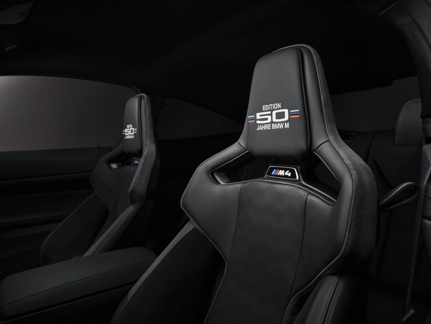 2023 BMW M4 50 Jahre BMW M Edition - Interior, Seats Wallpaper 850x638 #13