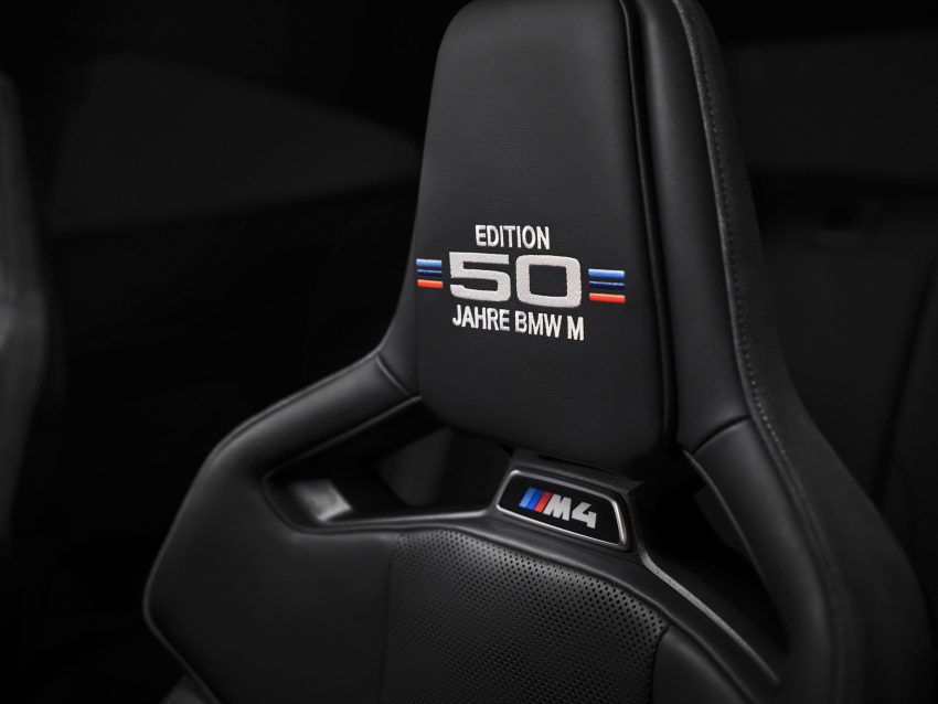 2023 BMW M4 50 Jahre BMW M Edition - Interior, Seats Wallpaper 850x638 #14