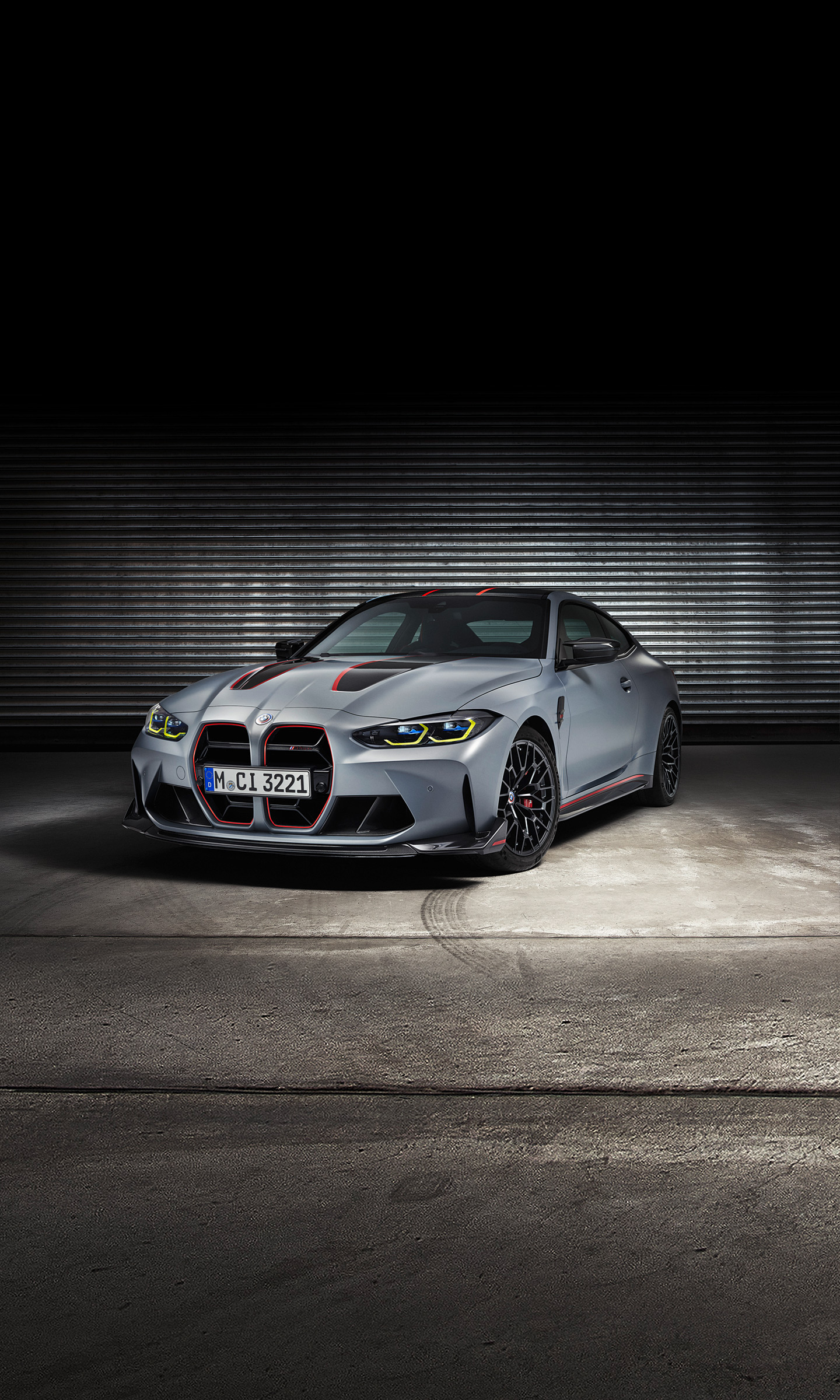Download 2023 BMW M4 CSL - Front Three-Quarter HD Phone Wallpaper 1440x2400 #100