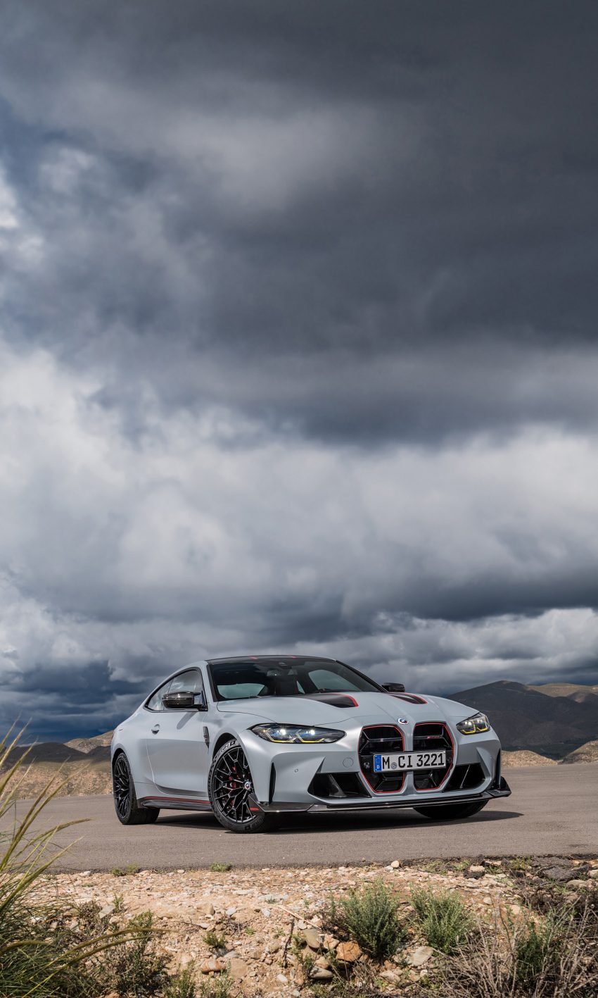 2023 BMW M4 CSL - Front Three-Quarter Phone Wallpaper 850x1417 #84