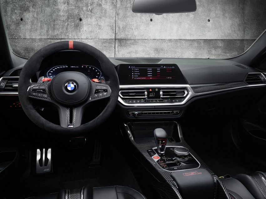 2023 BMW M4 CSL - Interior, Cockpit Wallpaper 850x638 #131