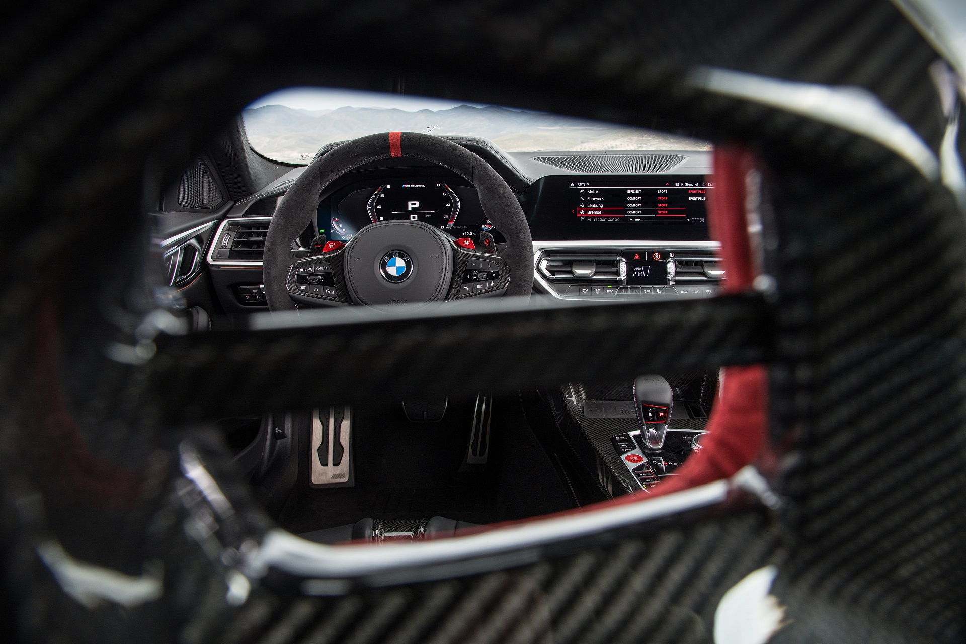Download 2023 BMW M4 CSL - Interior, Cockpit HD Wallpaper 1920x1280 #133