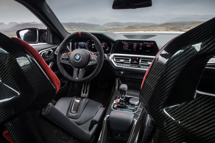 2023 BMW M4 CSL - Interior, Cockpit Wallpaper 850x567 #134