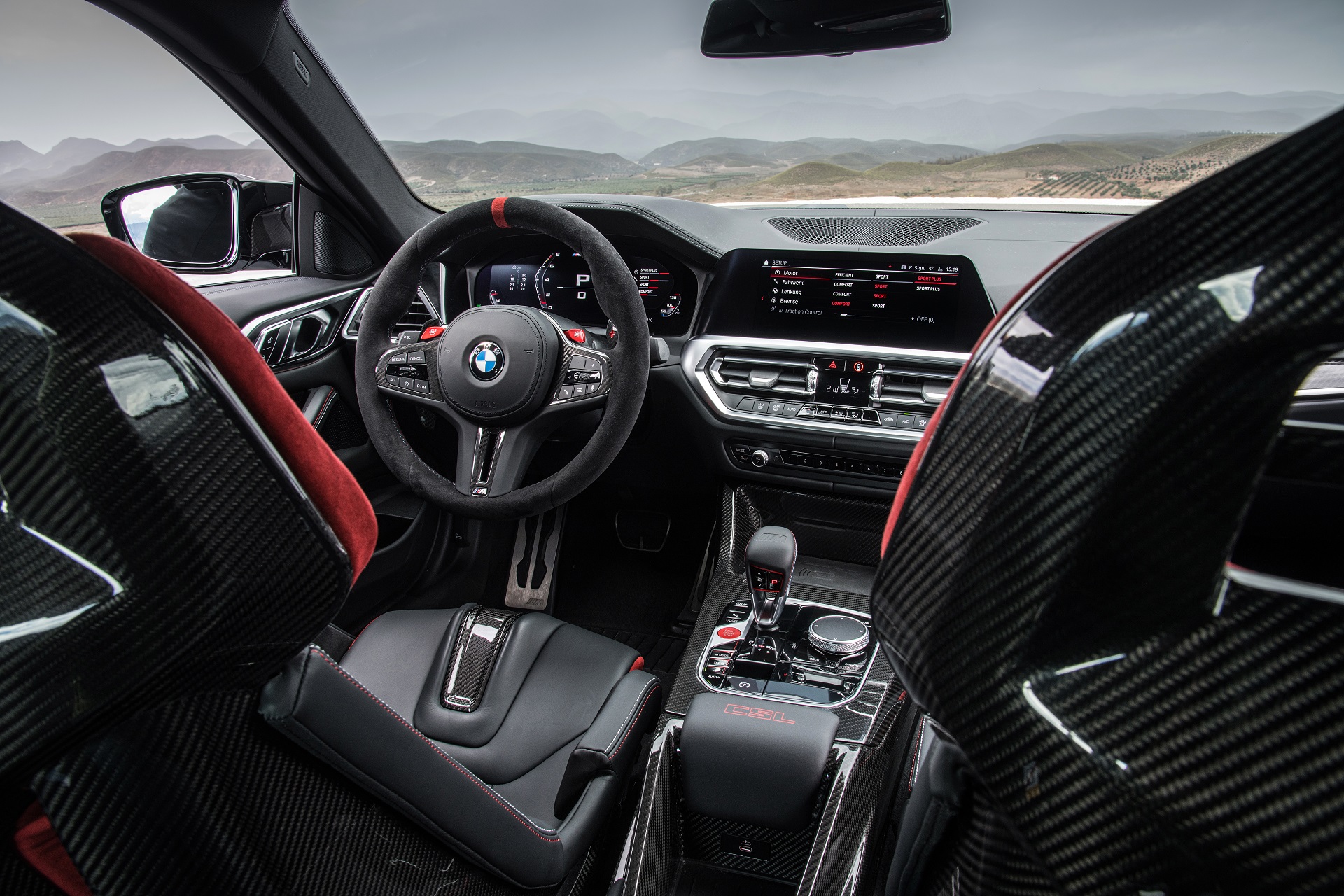 Download 2023 BMW M4 CSL - Interior, Cockpit HD Wallpaper 1920x1280 #134
