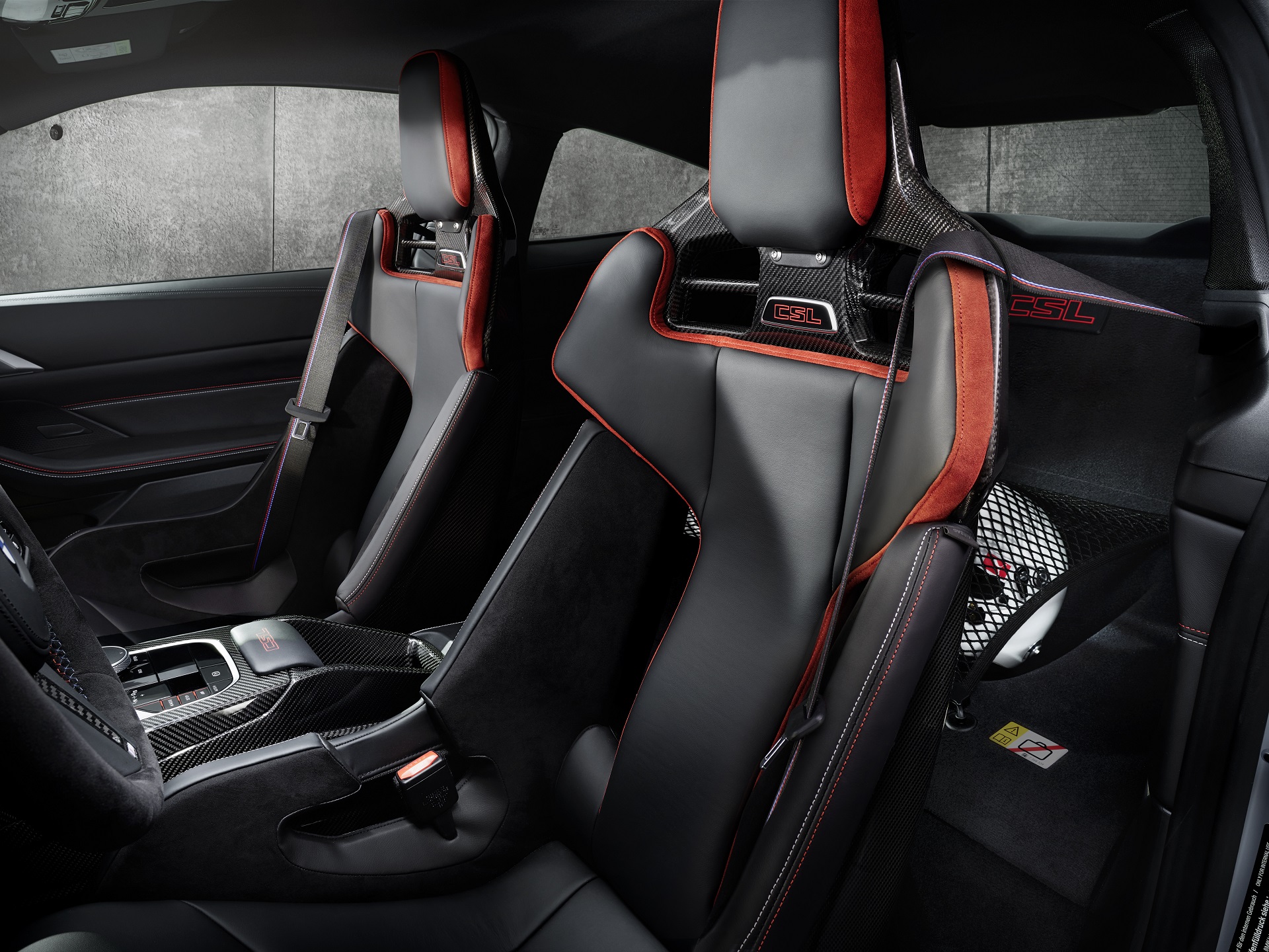 Download 2023 BMW M4 CSL - Interior, Seats HD Wallpaper 1920x1440 #135