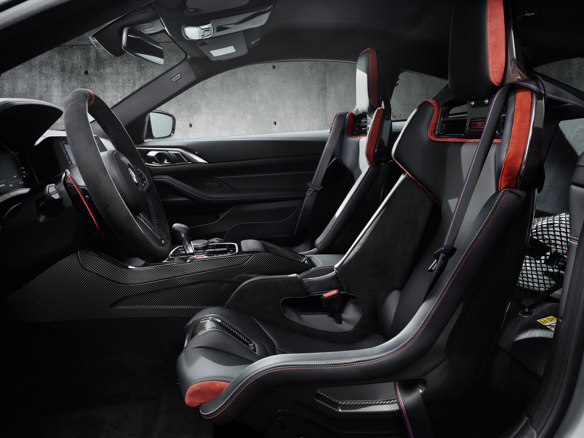 Download 2023 BMW M4 CSL - Interior, Seats HD Wallpaper 1920x1440 #136