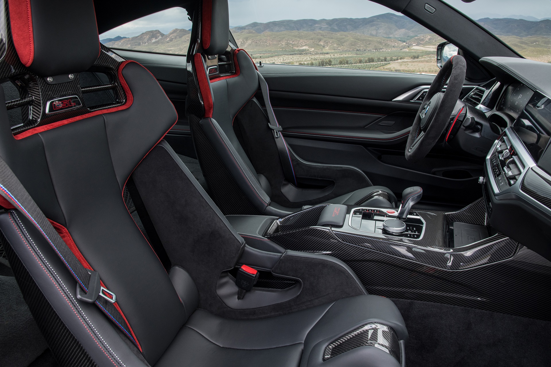 Download 2023 BMW M4 CSL - Interior, Seats HD Wallpaper 1920x1280 #137
