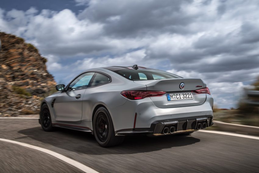 2023 BMW M4 CSL - Rear Three-Quarter Wallpaper 850x567 #25