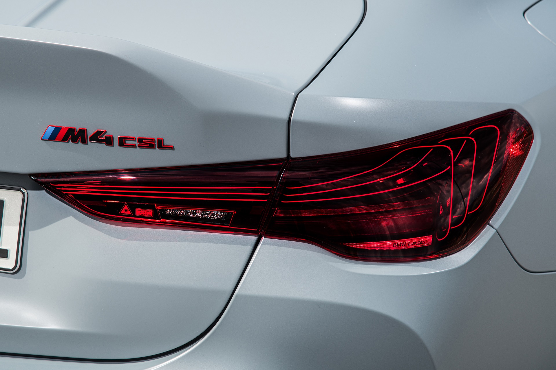 Download 2023 BMW M4 CSL - Tail Light HD Wallpaper 1920x1280 #118