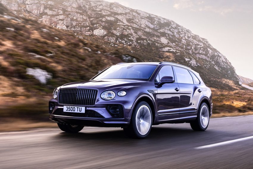 2023 Bentley Bentayga Extended Wheelbase - Front Three-Quarter Wallpaper 850x567 #1