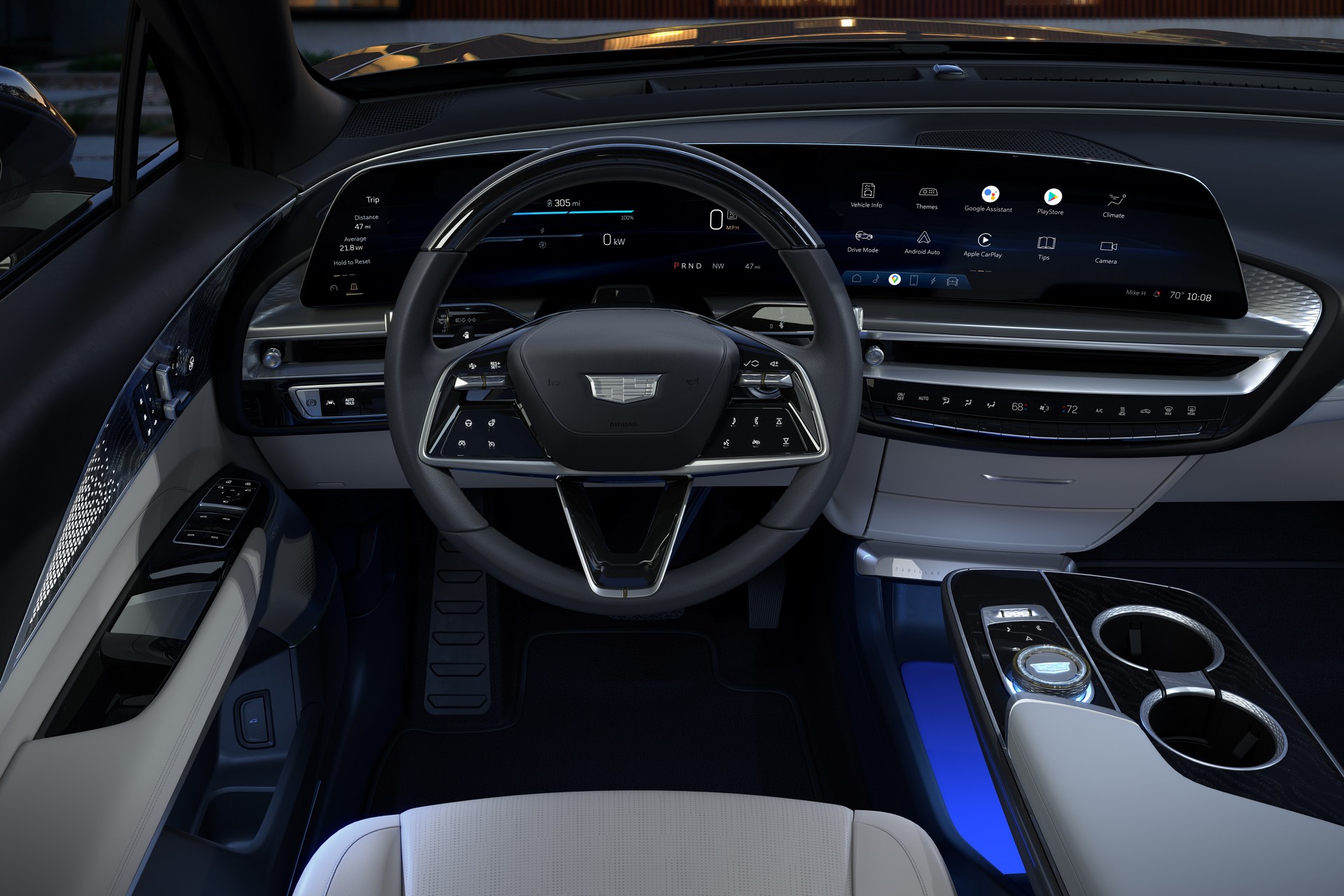 Download 2023 Cadillac Lyriq - Interior, Cockpit HD Wallpaper 1920x1280 #18