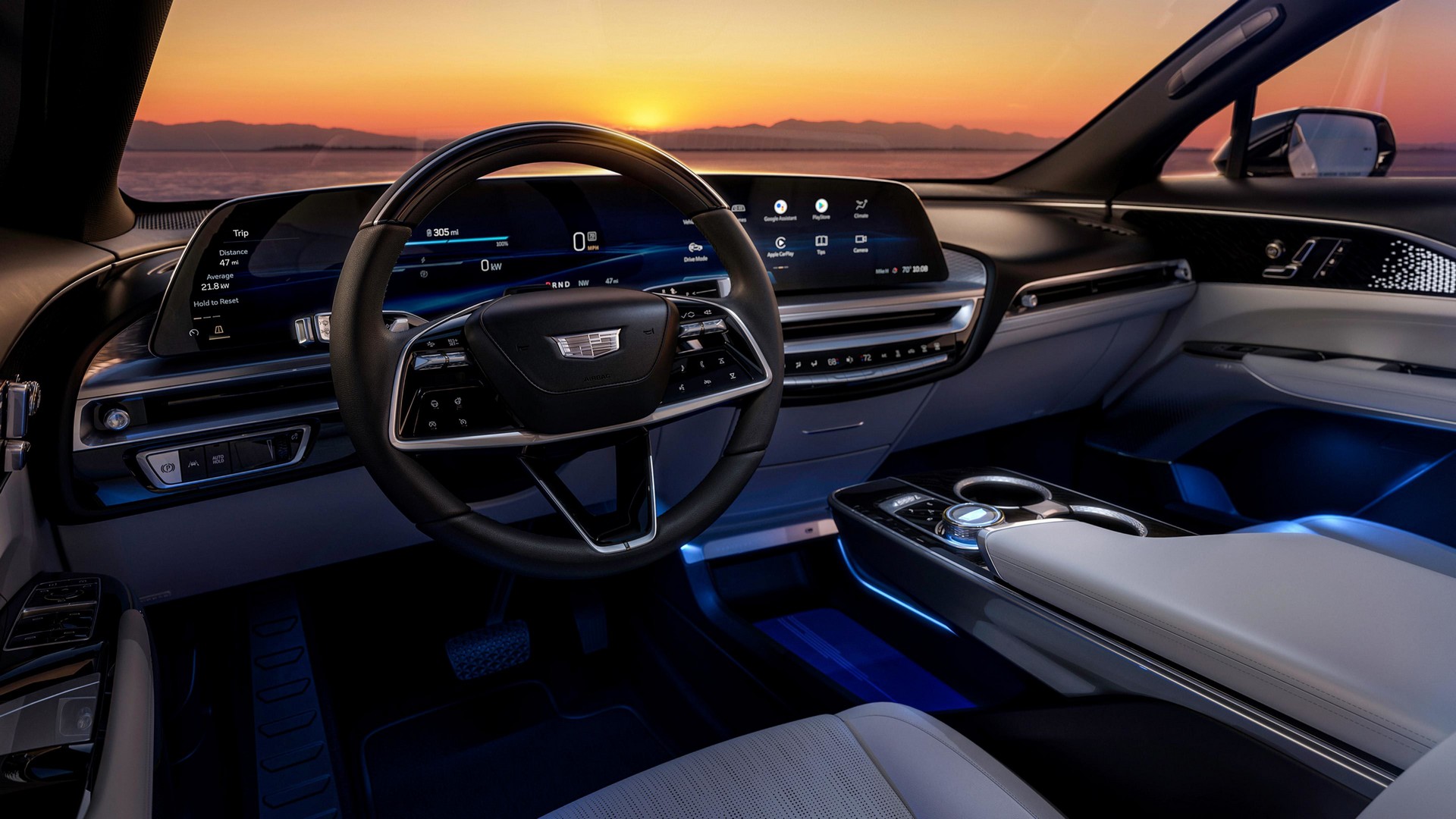 Download 2023 Cadillac Lyriq - Interior HD Wallpaper 1920x1080 #56