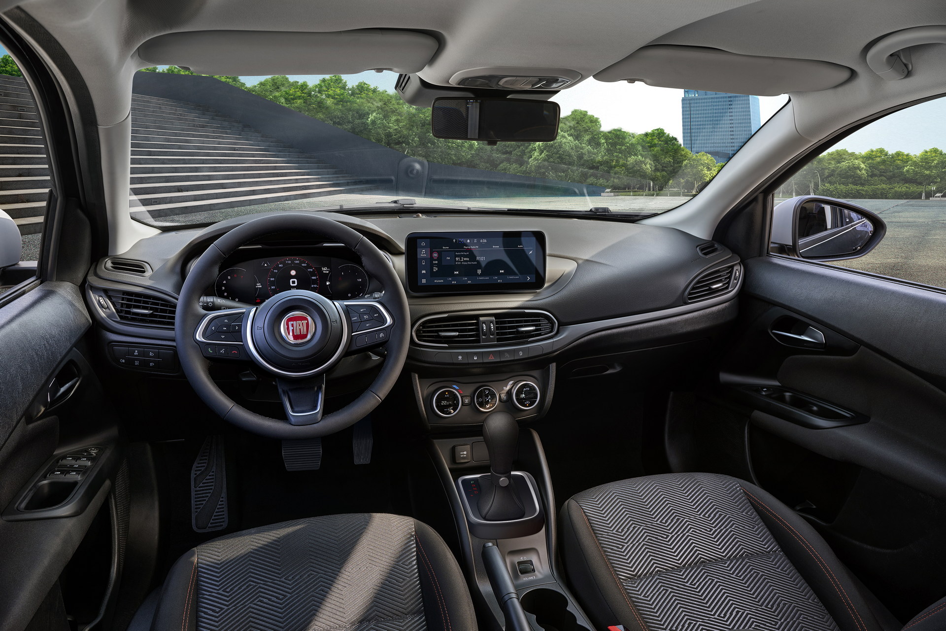 Download 2023 Fiat Tipo Garmin - Interior, Cockpit HD Wallpaper 1920x1280 #10