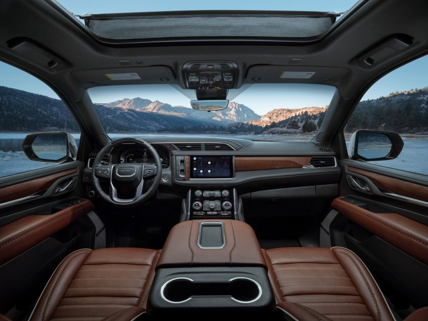 2023 GMC Yukon Denali Ultimate - Interior, Cockpit Wallpaper 850x638 #5