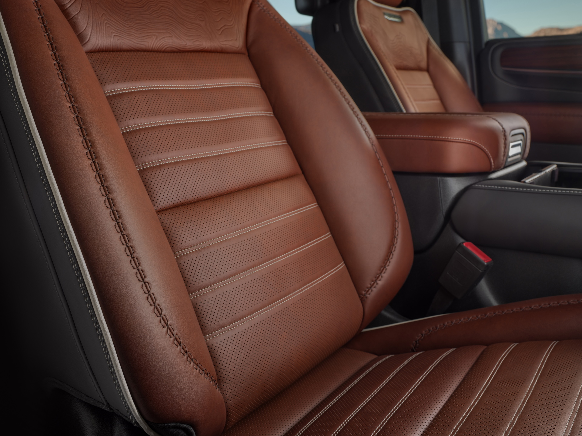 Download 2023 GMC Yukon Denali Ultimate - Interior, Seats HD Wallpaper 1920x1440 #12