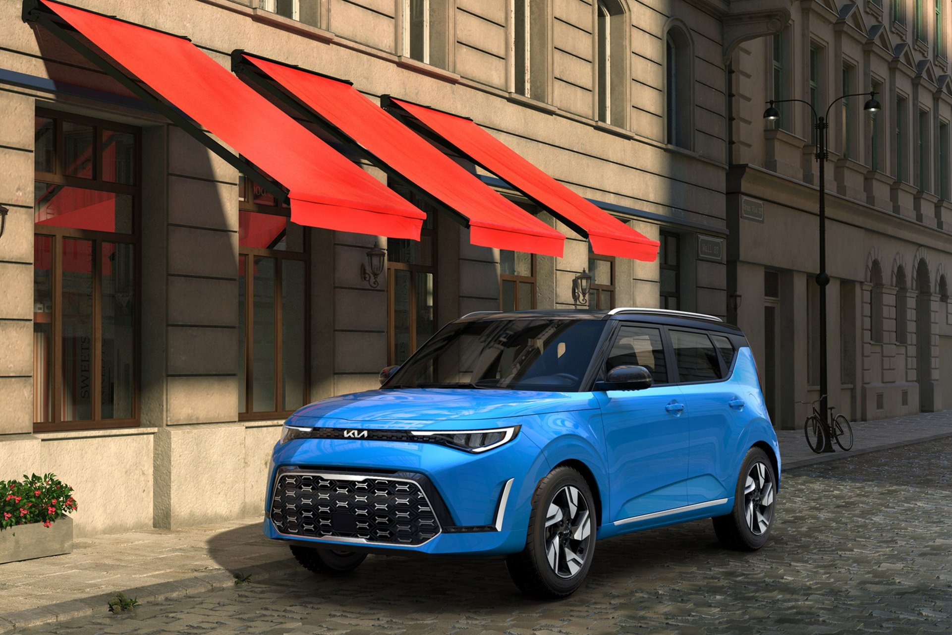 Download 2023 Kia Soul GT-Line - Front Three-Quarter HD Wallpaper 1921x1281 #3