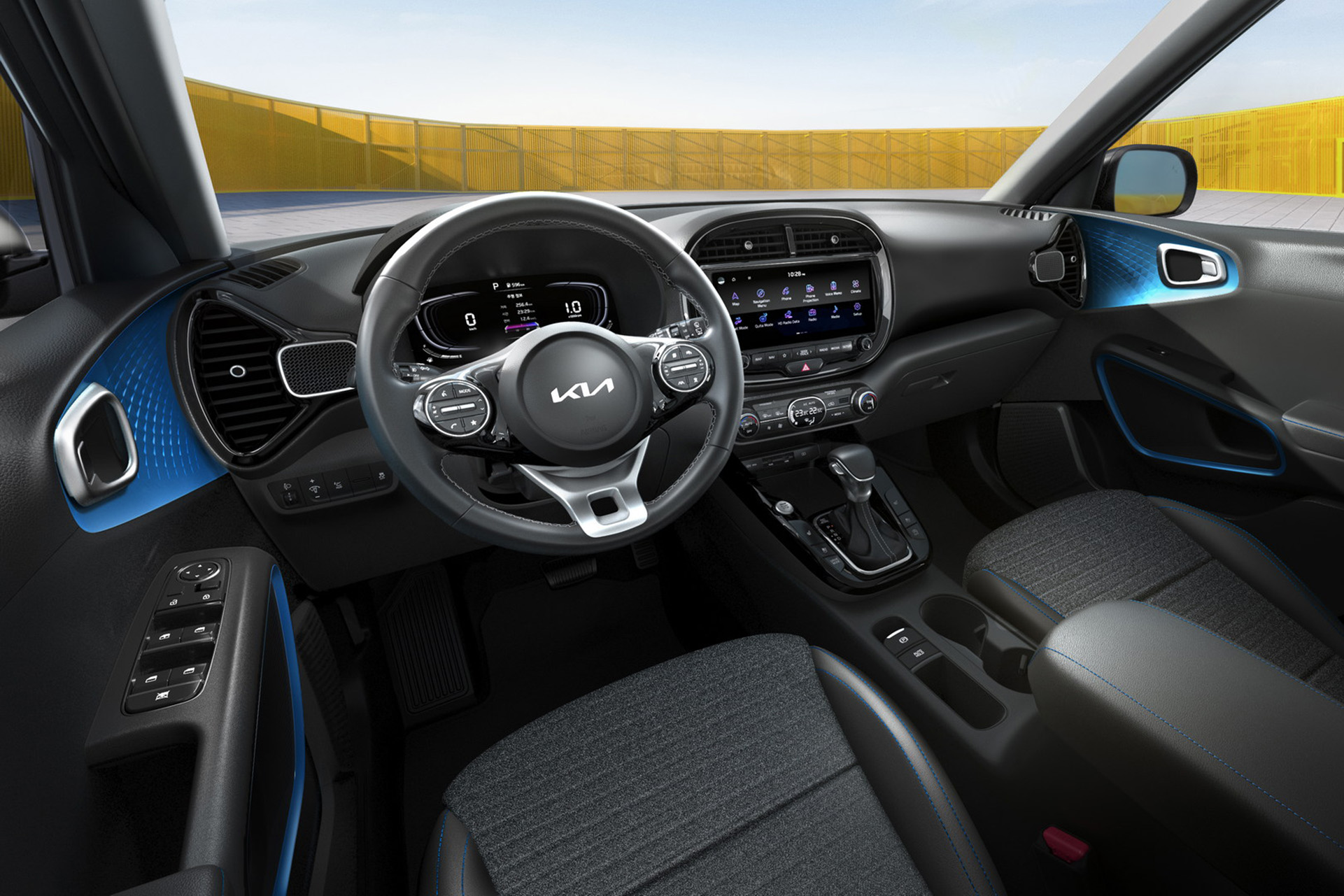 Download 2023 Kia Soul GT-Line - Interior HD Wallpaper 1921x1281 #18