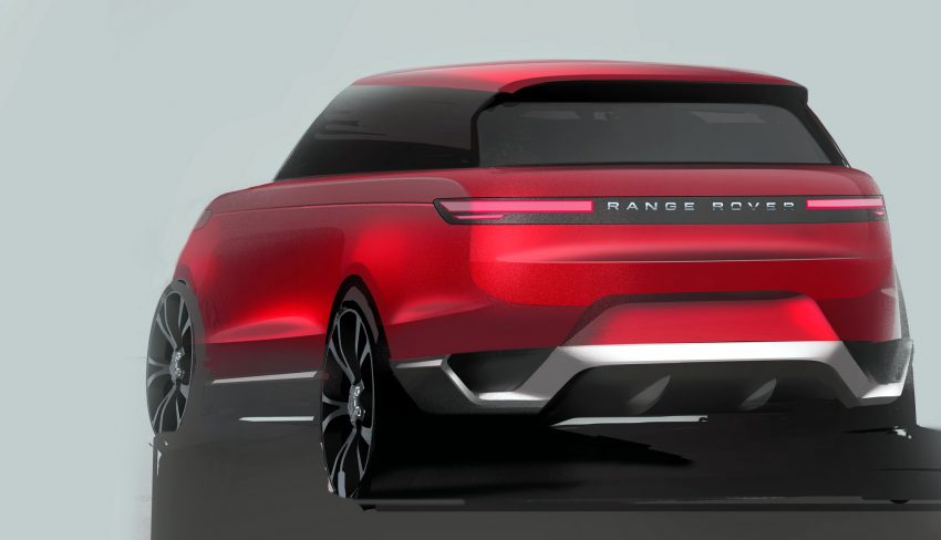 2023 Land Rover Range Rover Sport - Design Sketch Wallpaper 850x488 #89
