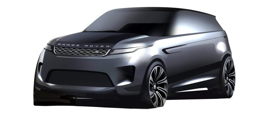 2023 Land Rover Range Rover Sport - Design Sketch Wallpaper 850x380 #91