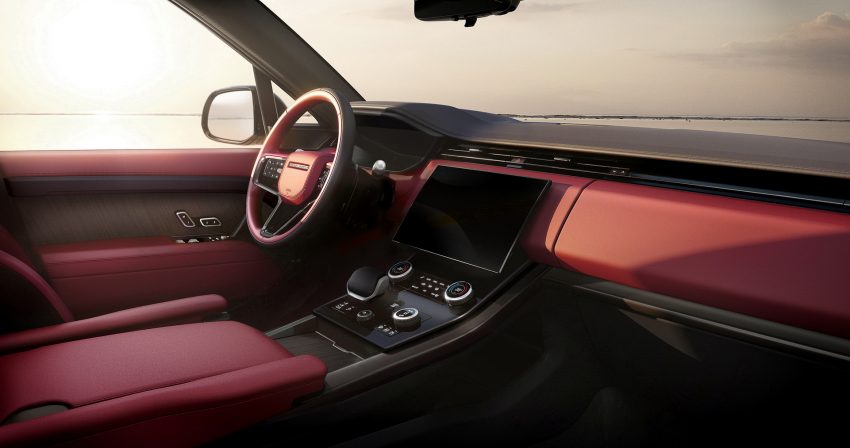 2023 Land Rover Range Rover Sport - Design Sketch Wallpaper 850x448 #92