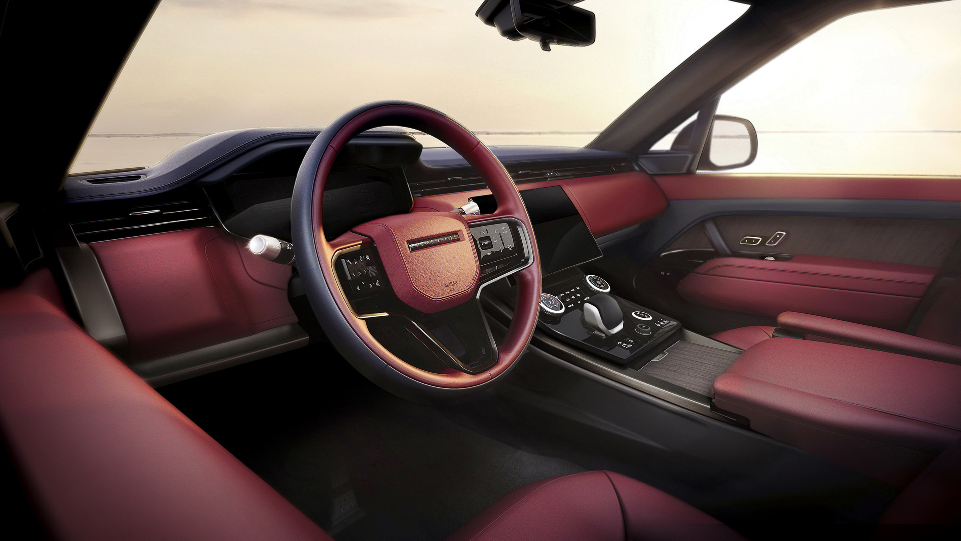 Download 2023 Land Rover Range Rover Sport - Design Sketch HD Wallpaper 1921x1081 #93