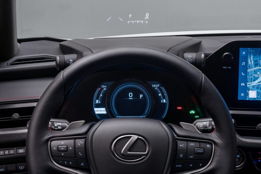 2023 Lexus UX 250h F Sport - US version - Interior, Steering Wheel Wallpaper 850x568 #27