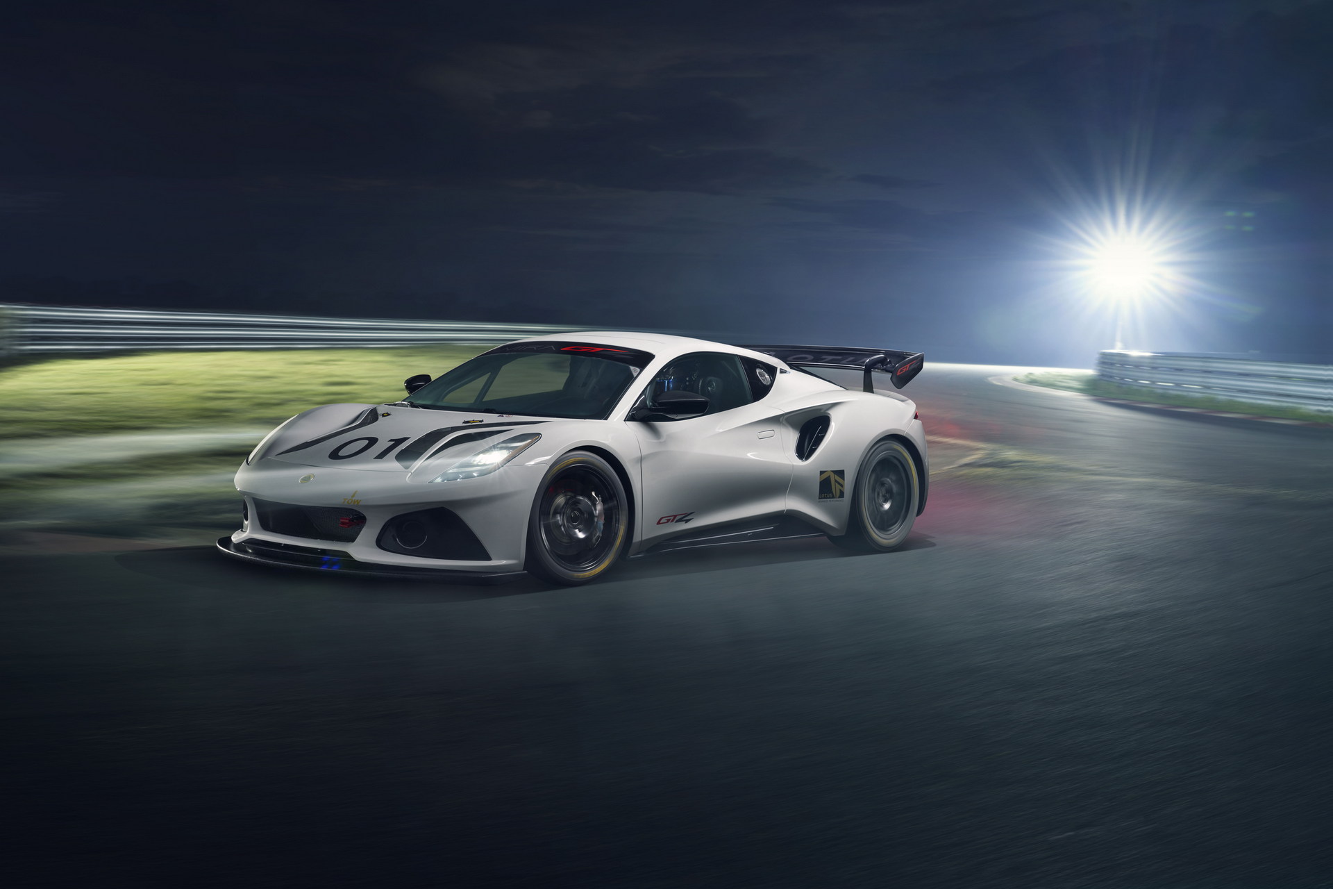 Download 2023 Lotus Emira GT4 - Front Three-Quarter HD Wallpaper 1920x1280 #19