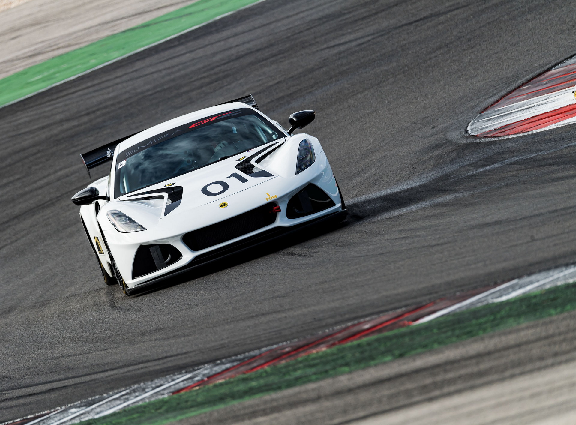 Download 2023 Lotus Emira GT4 - Front HD Wallpaper 1920x1417 #14