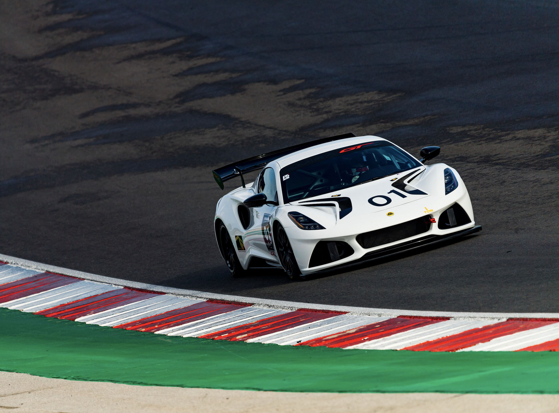 Download 2023 Lotus Emira GT4 - Front HD Wallpaper 1920x1419 #17