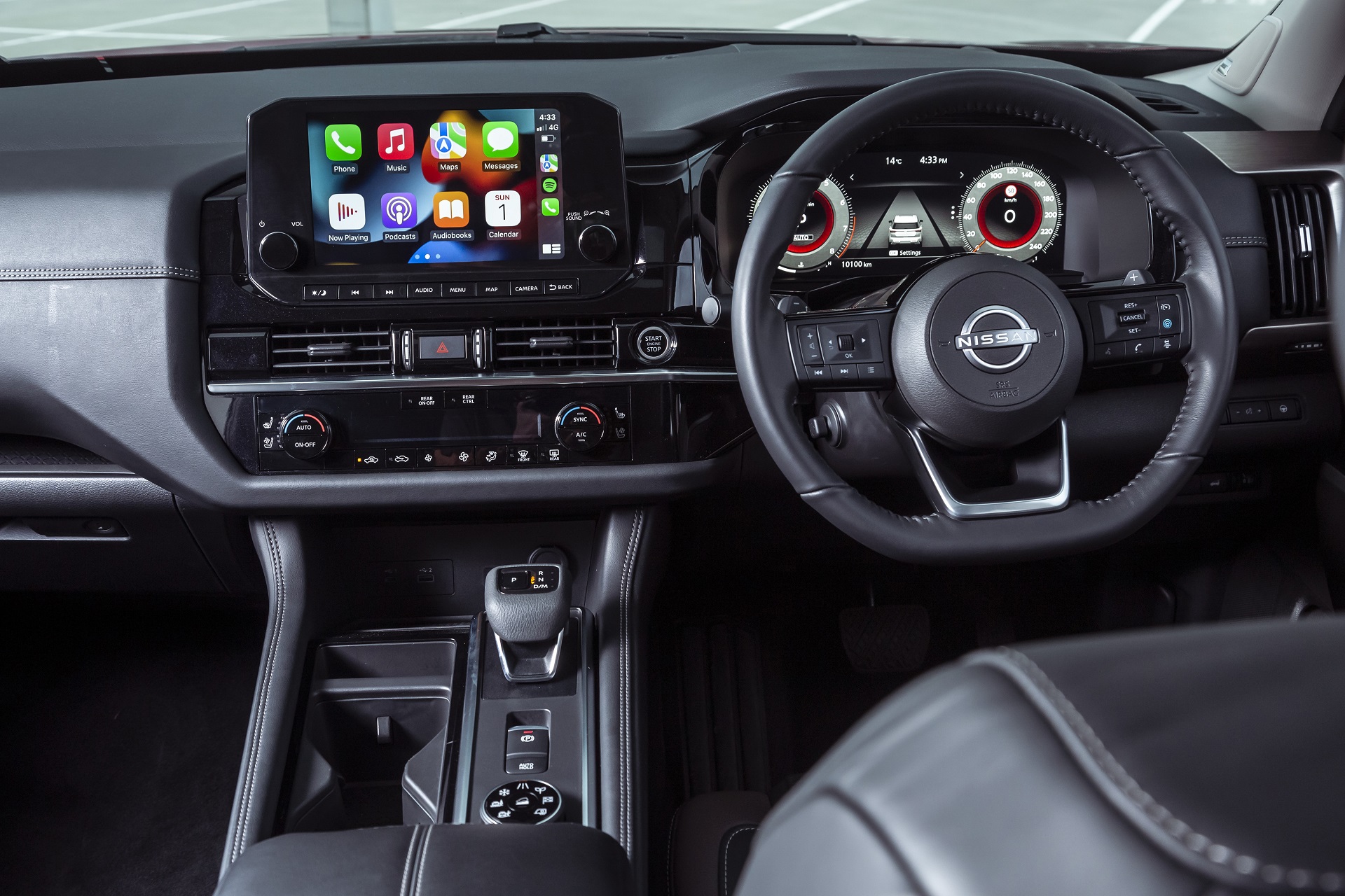 Download 2023 Nissan Pathfinder - AU version - Central Console HD Wallpaper 1920x1280 #23