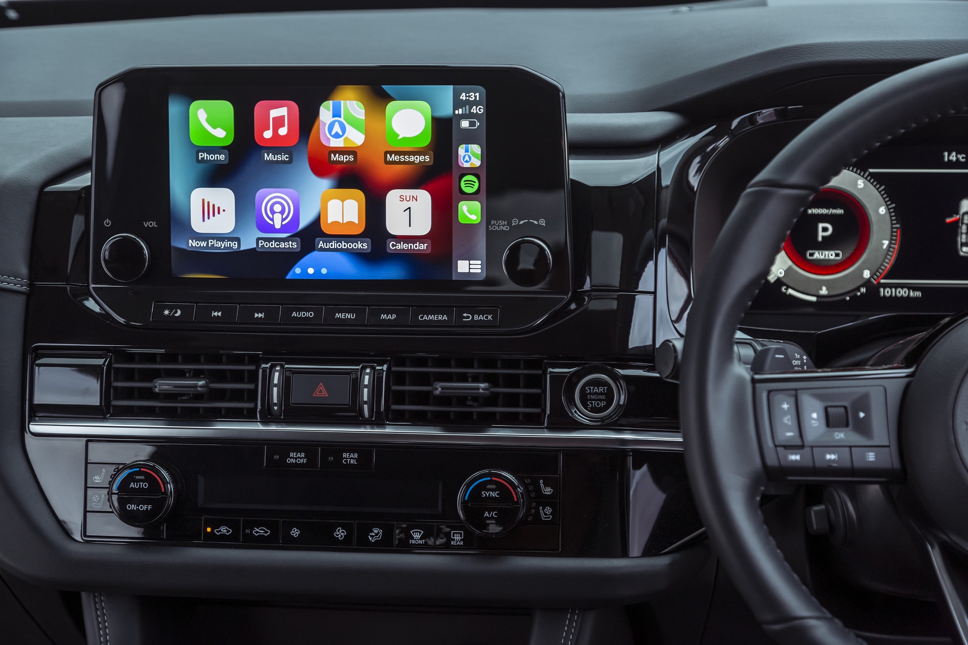 Download 2023 Nissan Pathfinder - AU version - Central Console HD Wallpaper 1920x1280 #22