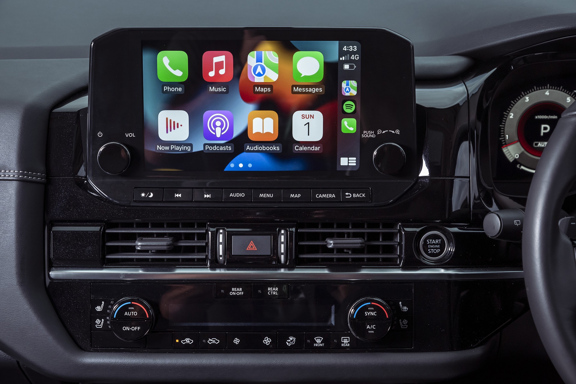 Download 2023 Nissan Pathfinder - AU version - Central Console HD Wallpaper 1920x1280 #21