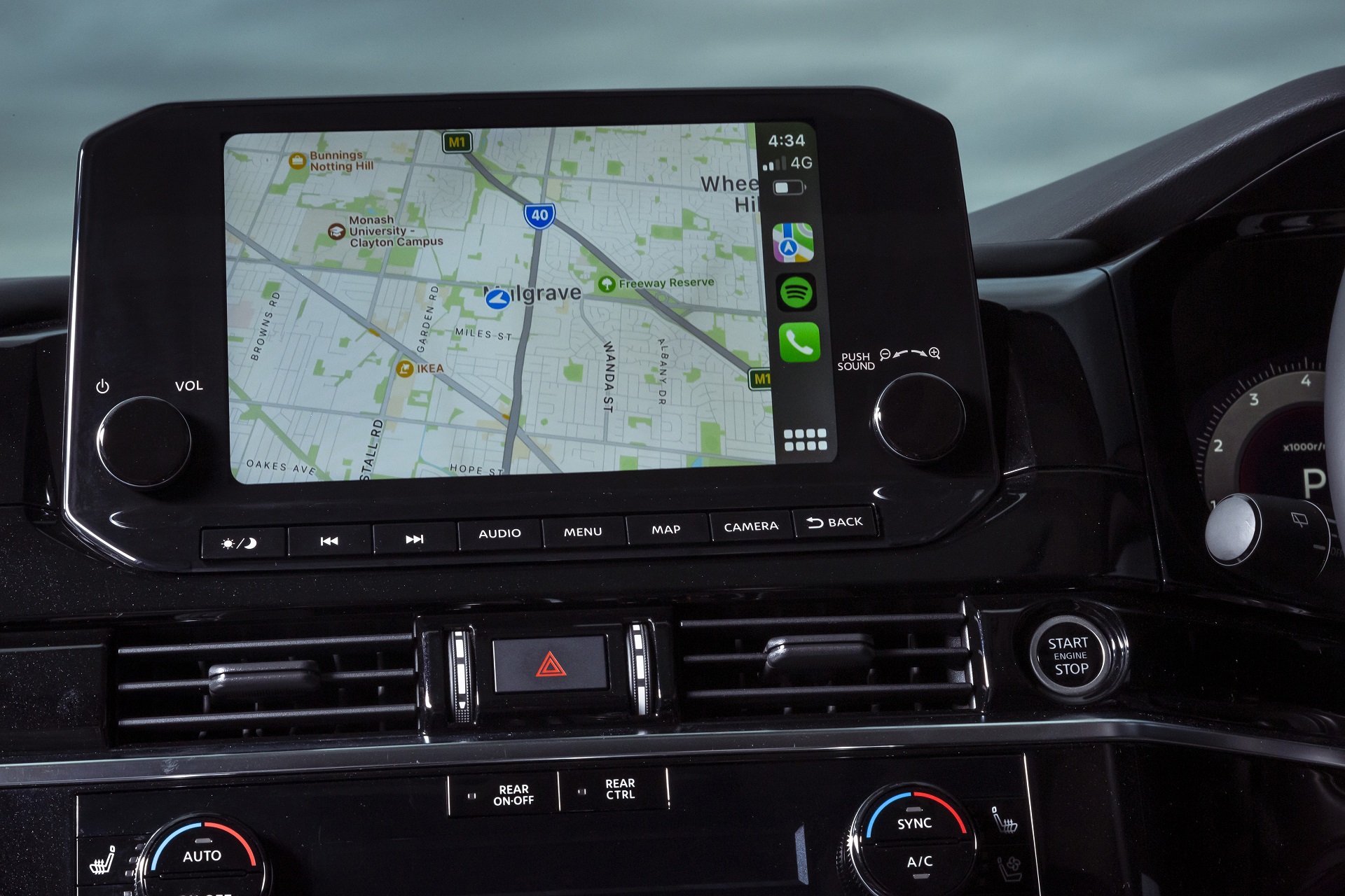 Download 2023 Nissan Pathfinder - AU version - Central Console HD Wallpaper 1920x1280 #20