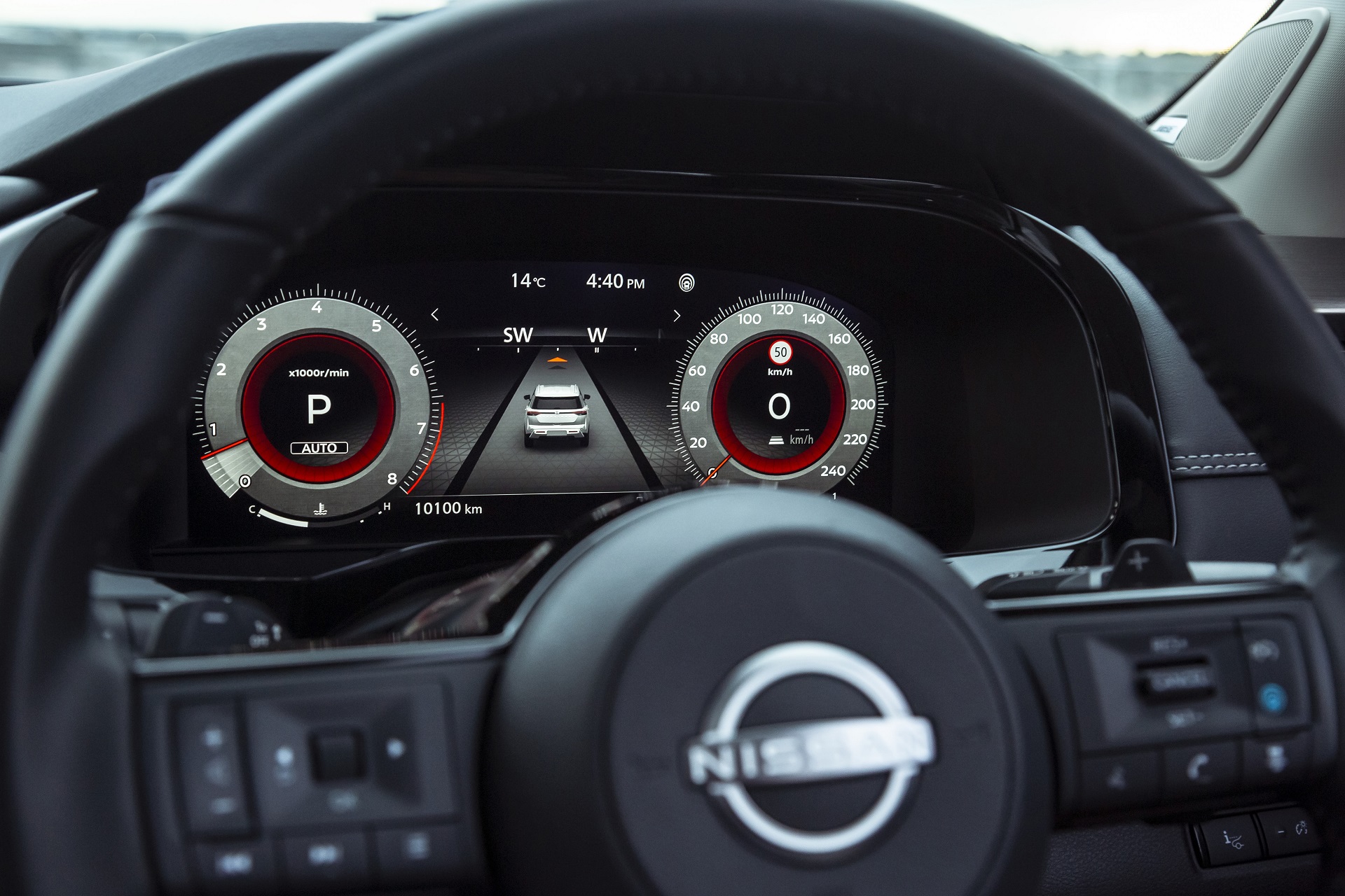 Download 2023 Nissan Pathfinder - AU version - Digital Instrument Cluster HD Wallpaper 1920x1280 #25