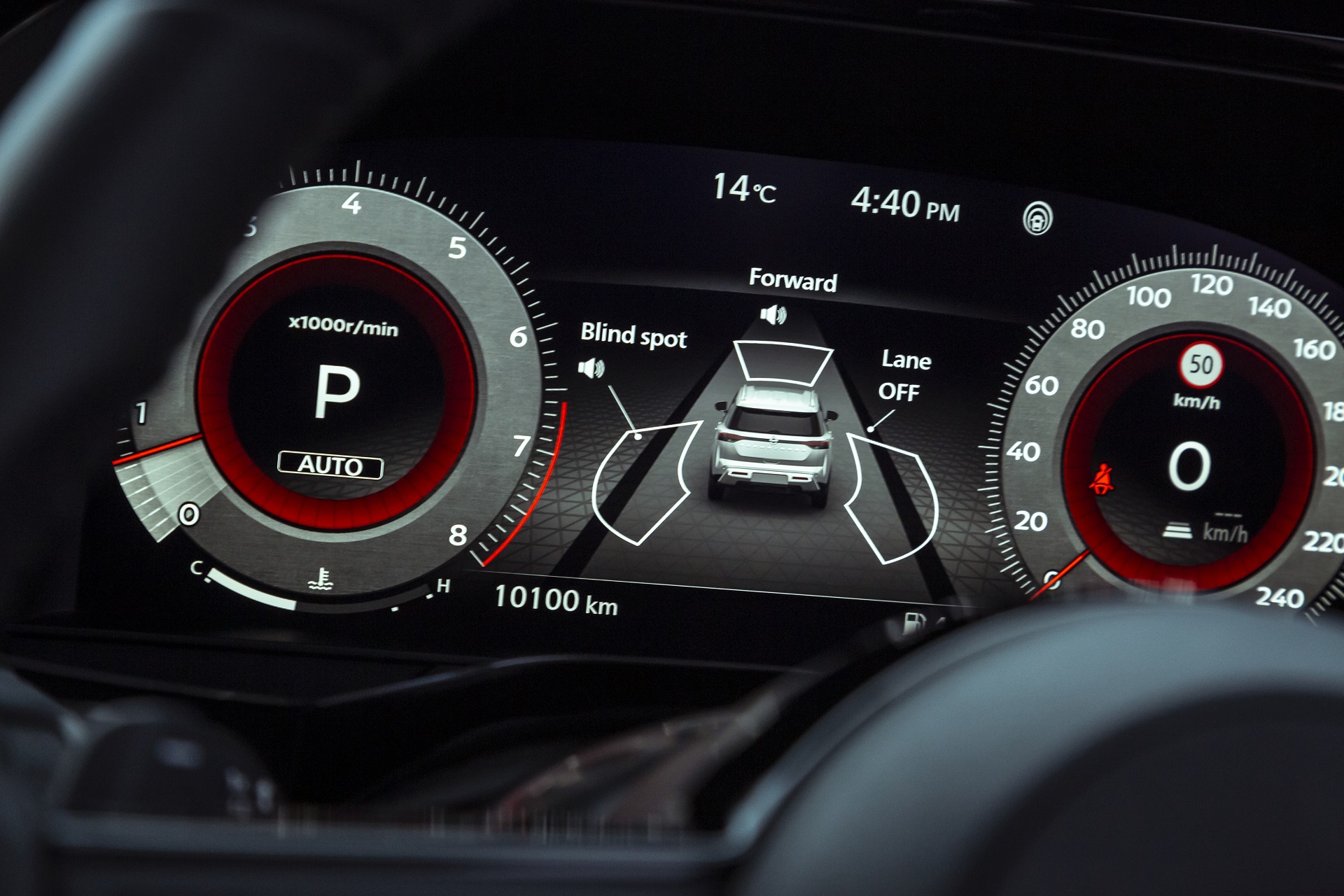 Download 2023 Nissan Pathfinder - AU version - Digital Instrument Cluster HD Wallpaper 1920x1280 #26