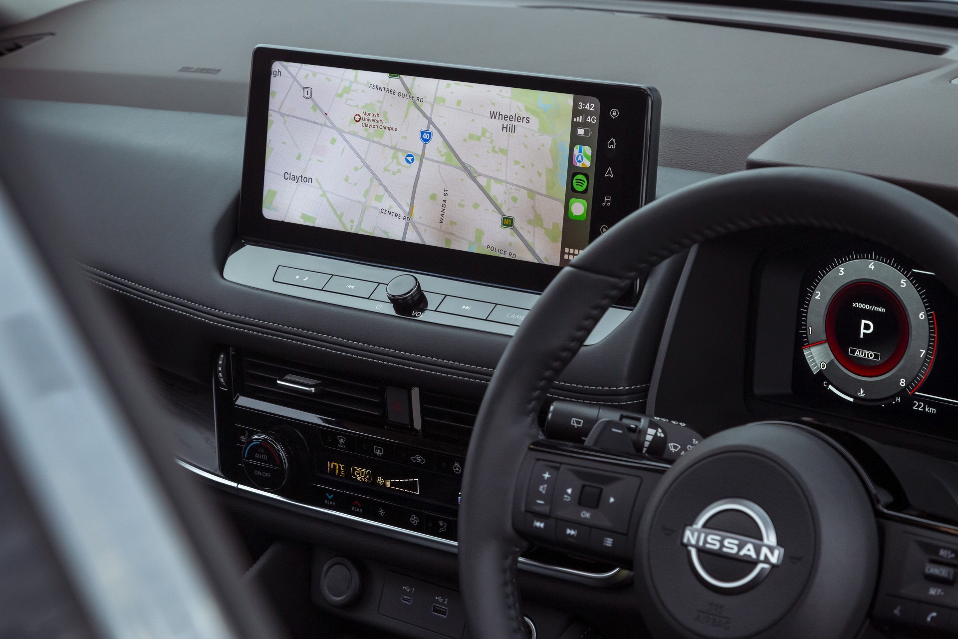 Download 2023 Nissan X-Trail - AU version - Central Console HD Wallpaper 1920x1280 #26