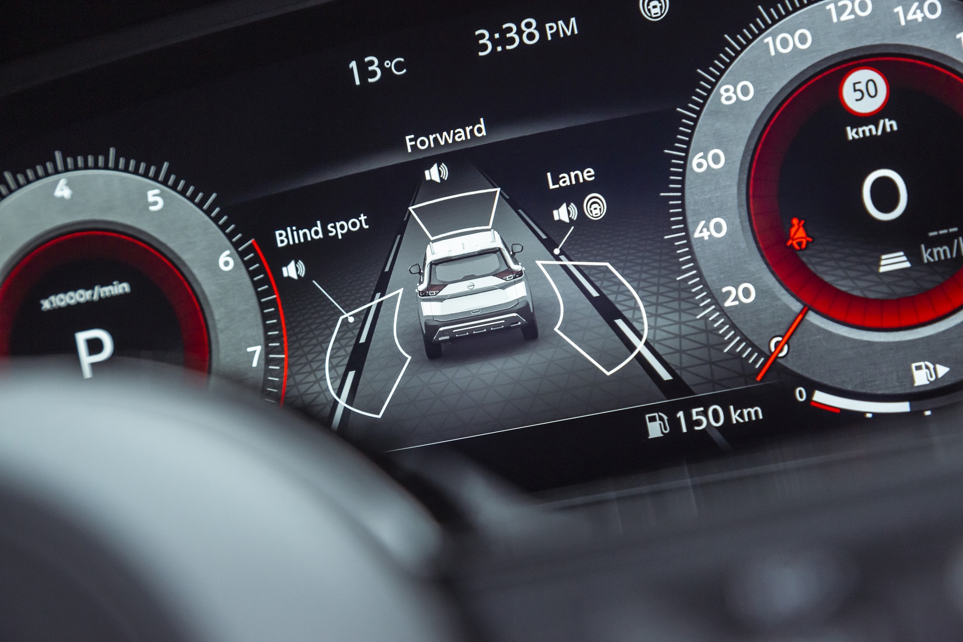 Download 2023 Nissan X-Trail - AU version - Digital Instrument Cluster HD Wallpaper 1920x1280 #14