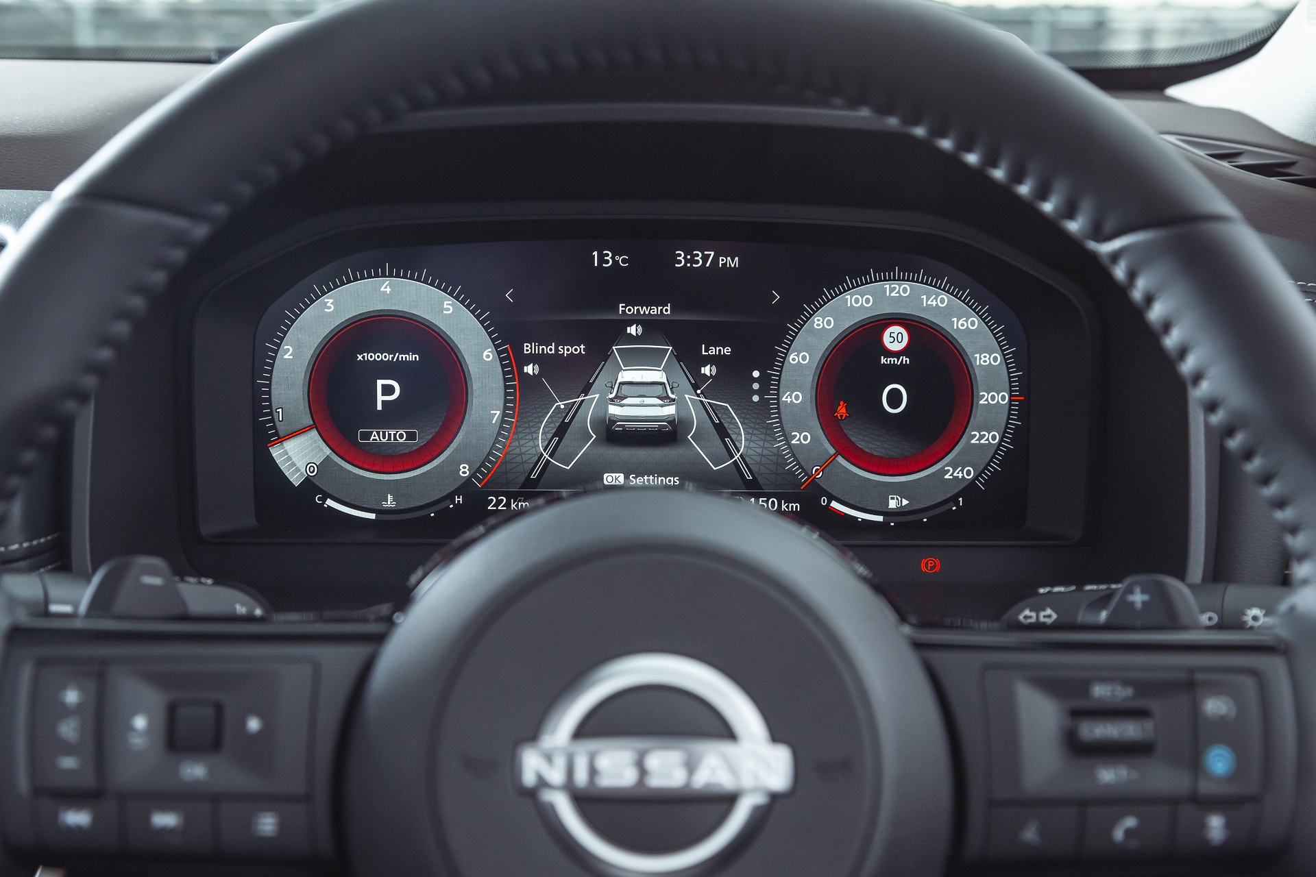 Download 2023 Nissan X-Trail - AU version - Digital Instrument Cluster HD Wallpaper 1920x1280 #15