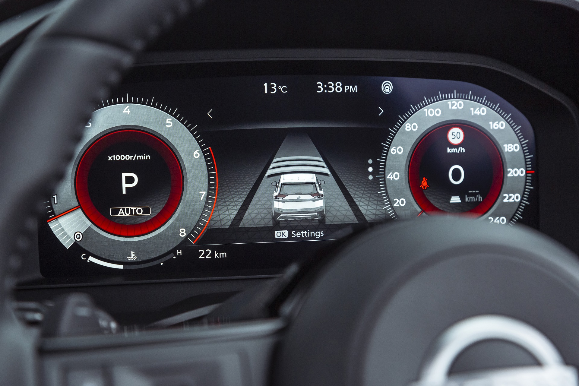 Download 2023 Nissan X-Trail - AU version - Digital Instrument Cluster HD Wallpaper 1920x1280 #29