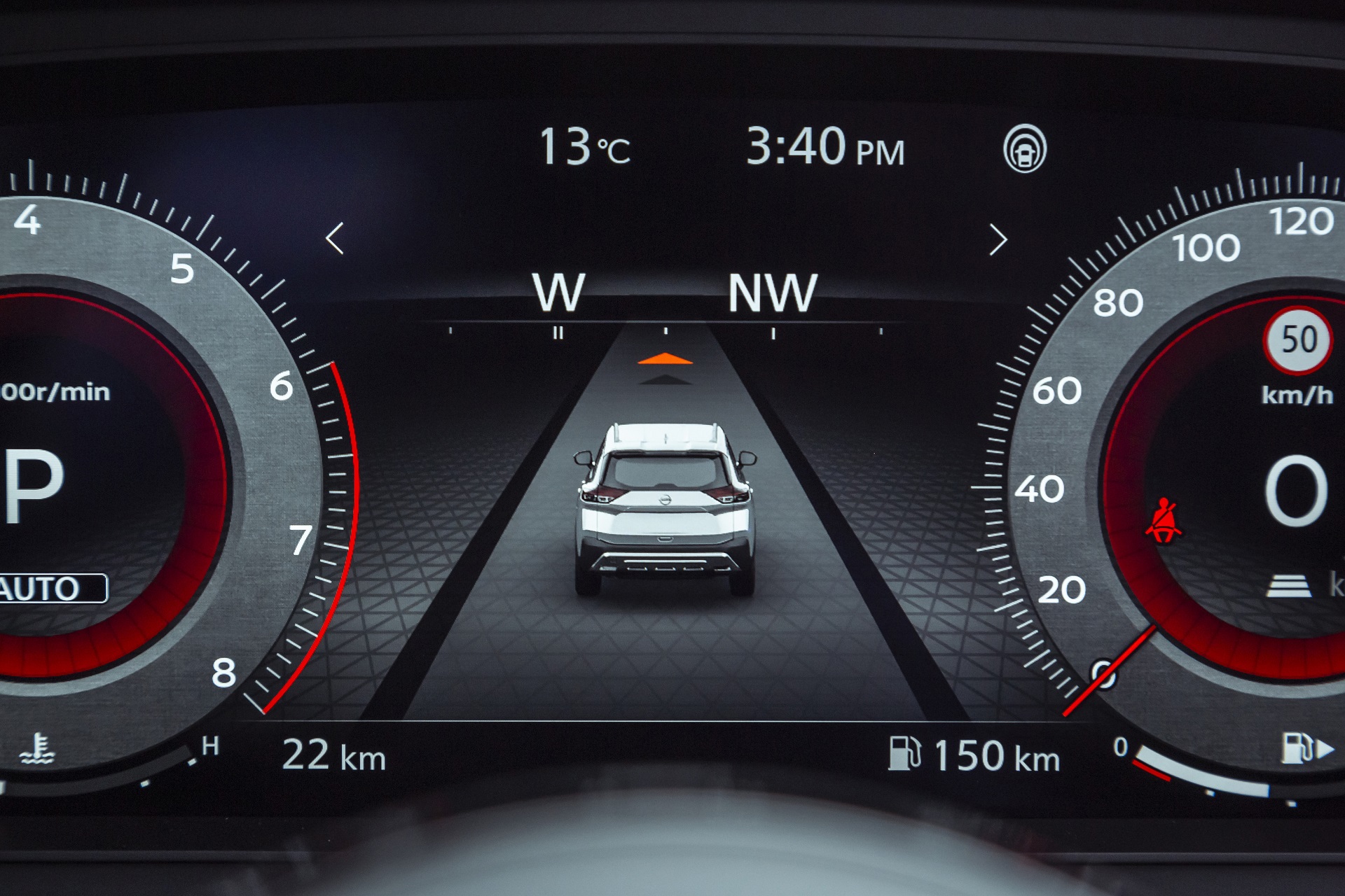 Download 2023 Nissan X-Trail - AU version - Digital Instrument Cluster HD Wallpaper 1920x1280 #32