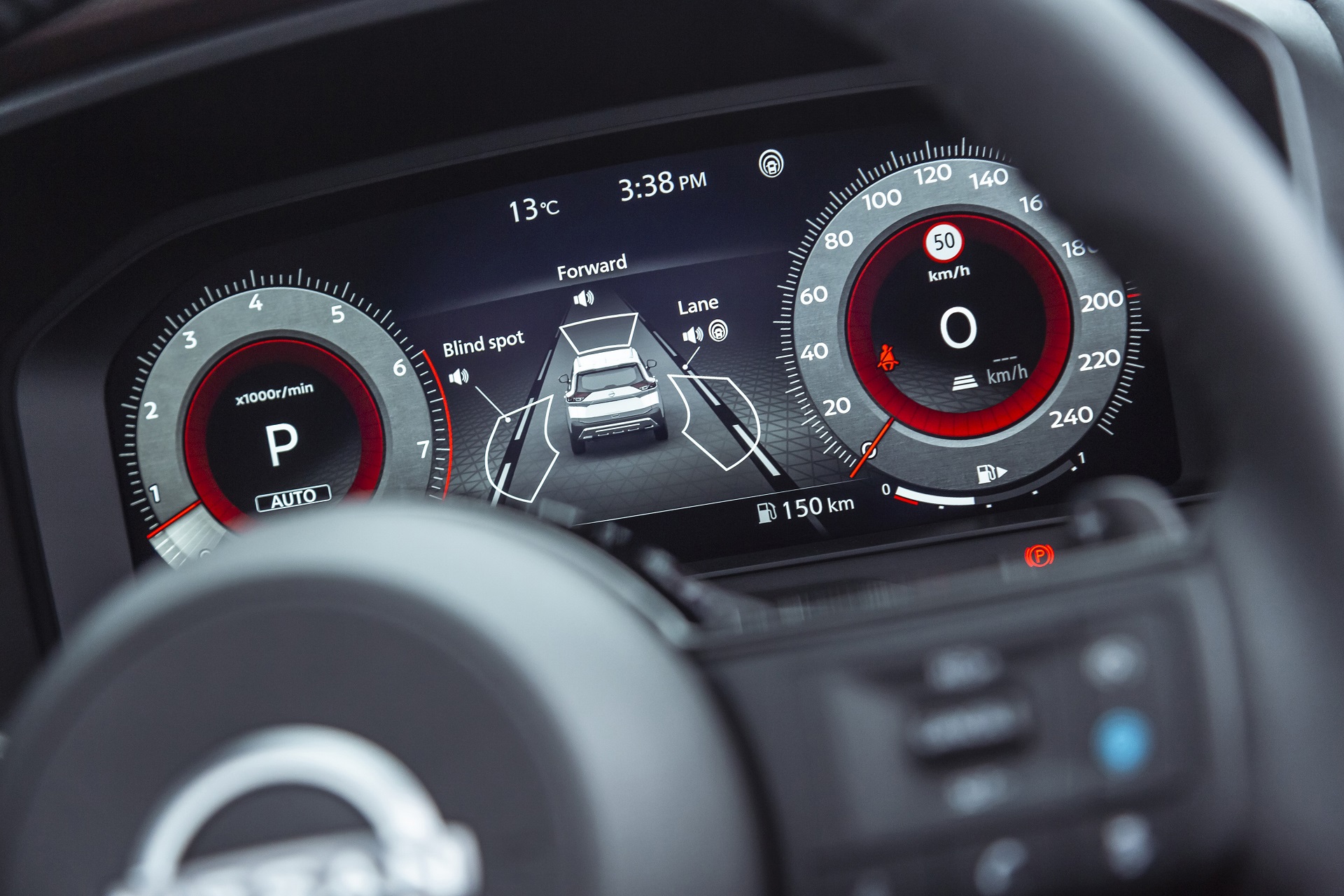 Download 2023 Nissan X-Trail - AU version - Digital Instrument Cluster HD Wallpaper 1920x1280 #35