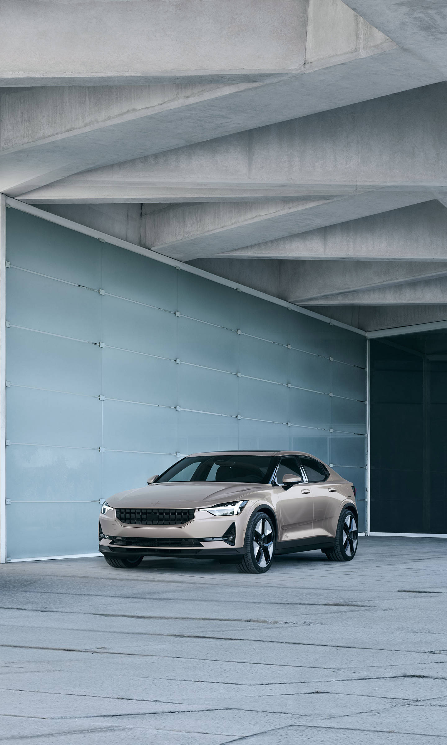 Download 2023 Polestar 2 - Front Three-Quarter HD Phone Wallpaper 1440x2400 #14