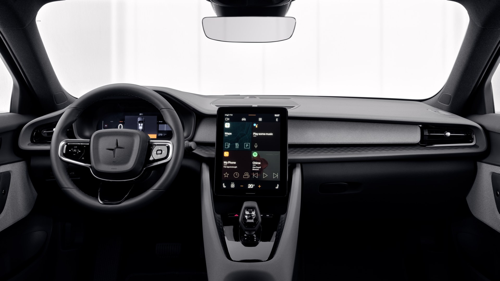 Download 2023 Polestar 2 - Interior, Cockpit HD Wallpaper 1920x1080 #54