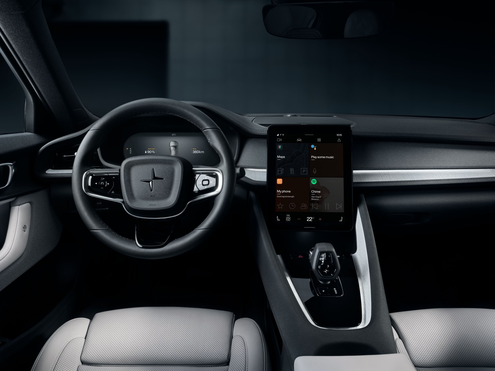 Download 2023 Polestar 2 - Interior, Cockpit HD Wallpaper 1707x1280 #57
